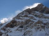 
Annapurna Northwest Face Close Up From French First North Base Camp Early Morning
